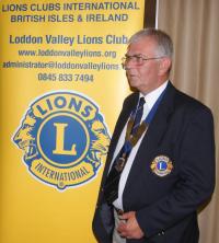 Lion President Barry Germain