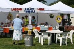 The Loddon Valley Lions Tombola Stall