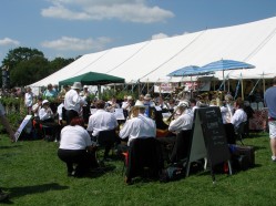 The Tadley Band entertain