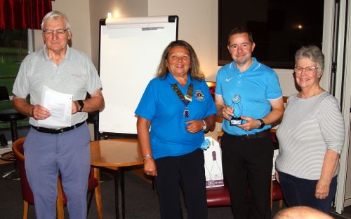 Leslie Petrie, who donated the trophy in memory of her late husband