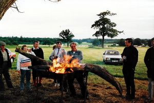 Relaxation after a hard day at the Wellington Country Fair Relaxation after a hard day at the Wellington Country Fair