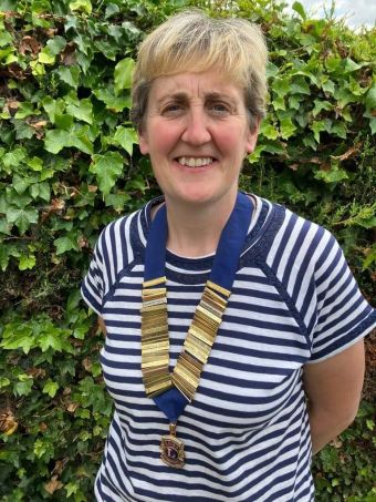 Jane Saunders, President of Loddon Valley Lions Club. Jane Saunders, President of Loddon Valley Lions Club.