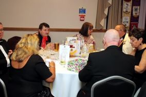 Guests from Abingdon and Loddon Valley Lions Clubs